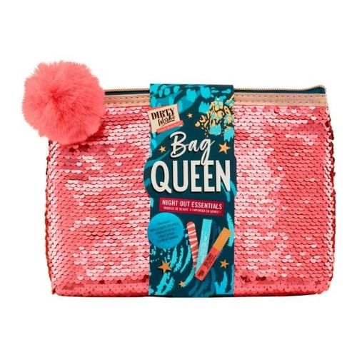 Dirty Works Night Out Queen Bag Essentials 4 Pack Set Make-Up Bags dirty works   