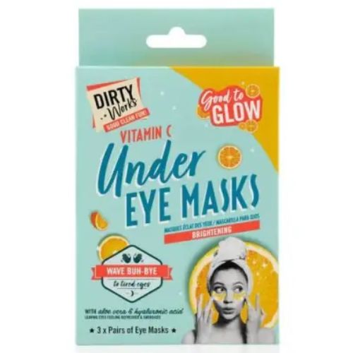 Dirty Works Good To Glow Under Eye Masks 3 Pk Eye Masks dirty works   