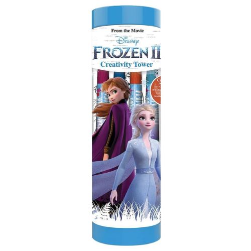 Disney Frozen 2 Creativity Tower 38 Piece Set Kids Stationery Disney   