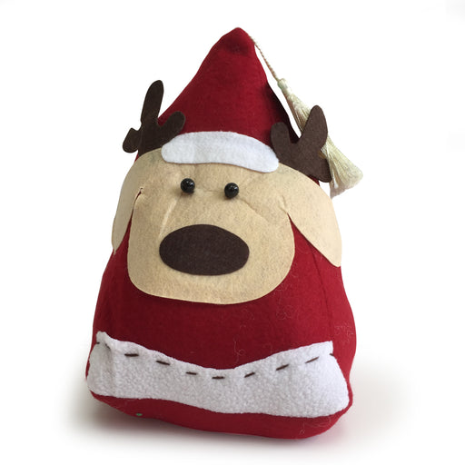 Gardman Plush Santa Dog Doorstop Christmas Accessories FabFinds   