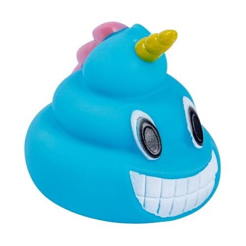 Pet Touch Squeaky Poo Unicorn Dog Toy Dog Toys Pet Touch Blue  