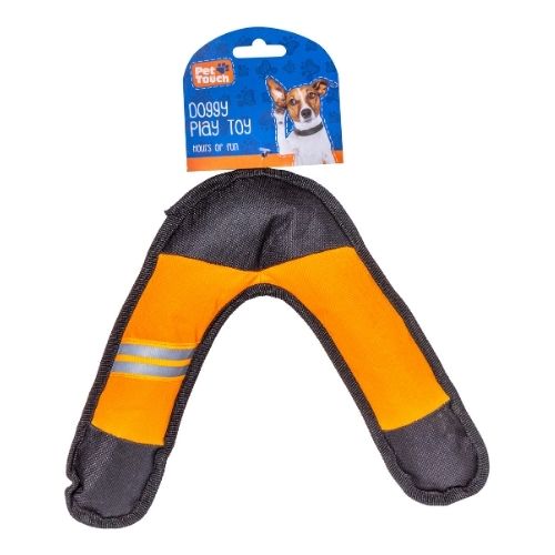 Pet Touch Doggy Play Toy Assorted Colours & Styles Dog Toys Pet Touch V-shape  