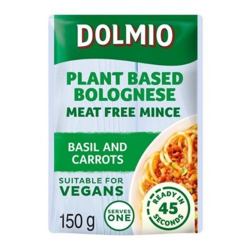 Dolmio Plant Based Bolognese Basil & Carrots 150g Cooking Ingredients Dolmio   