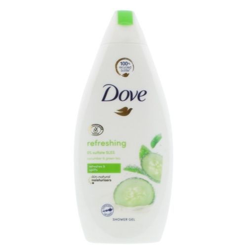 Dove Refreshing Cucumber & Green Tea Body Wash 500ml Shower Gel & Body Wash dove   