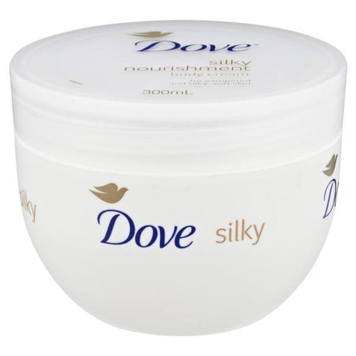 Dove Silky Moisturising Nourishment Body Cream 300ML Body Moisturisers dove   
