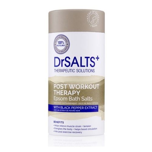 Dr Salts+ Post Workout Therapy Epsom Salts 750g Bath Salts & Bombs Dr Salts   