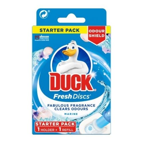 Duck Fresh Discs Marine 6 Discs & Applicator Toilet Cleaners Duck   