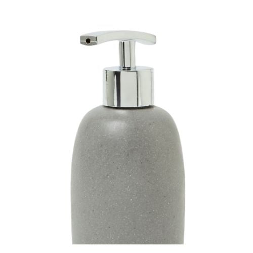 Dunnes Resin Grey Stone Soap Dispenser Bathroom Accessories Dunnes   