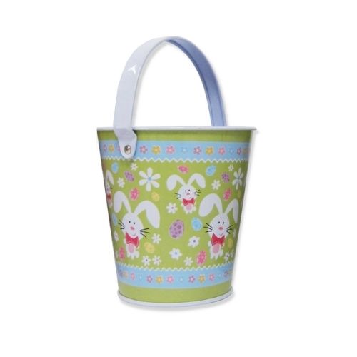 Easter Bucket Assorted Colours & Styles Easter Gifts & Decorations PMS Green  
