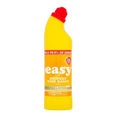 Easy Seriously Thick Bleach Citrus 750ml Toilet Cleaners Easy   