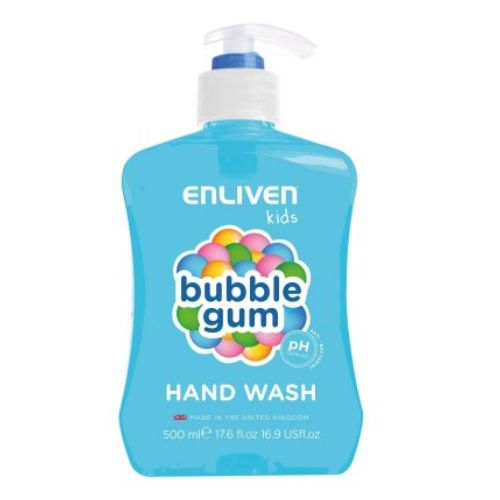 Enliven Kids Bubble Gum Hand Wash 500ml Hand Wash & Soap Enliven   