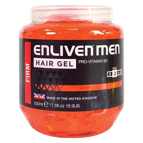 Enliven Men Hair Gel Pro Vitamin B5 Keratin 500ml Hair Styling Enliven   