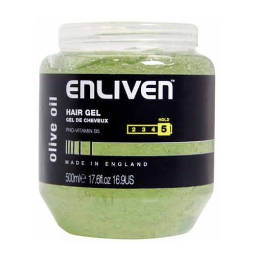Enliven Men Olive Oil Hair Gel 500ml Hair Styling Enliven   