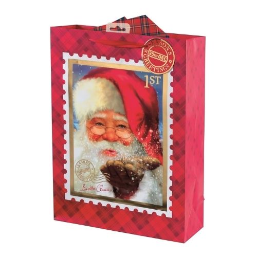 Extra Large Santa Claus Christmas Gift Bag Christmas Gift Bags & Boxes FabFinds   