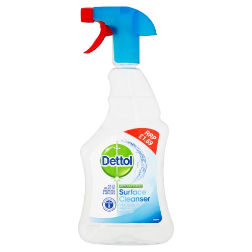 Dettol Surface Cleaner Anti Bacterial Cleanser 500ml Anti Bacterial Cleaners Dettol   
