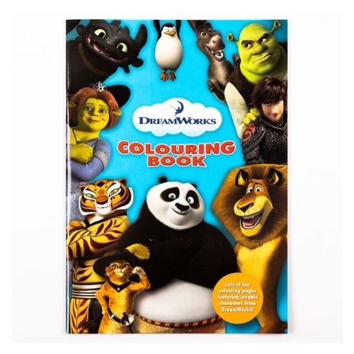 DreamWorks Movie Kids Colouring Book - FabFinds