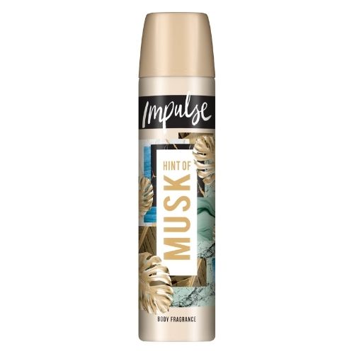 Impulse Hint Of Musk Body Fragrance 75ml Aftershaves & Perfumes Impulse   