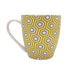 Hugga Mug Yellow & Grey Geometric Patterned Mug Mugs PS Imports   