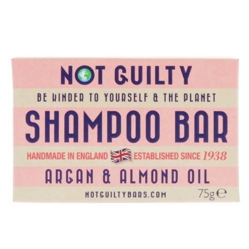 Not Guilty Argan & Almond Oil Shampoo Bar 75g Shampoo & Conditioner not guilty   