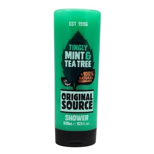 Original Source Mint & Tea Tree Shower Gel 500ml Shower Gel & Body Wash Original Source   