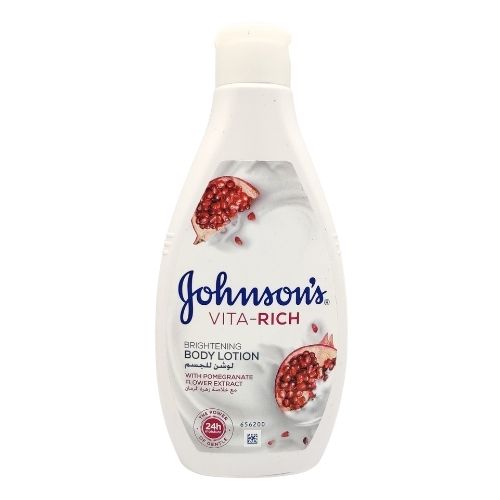 Johnson's Vita-Rich Pomegranate Flower Brightening Body Lotion 250ml Body Moisturisers johnson's   