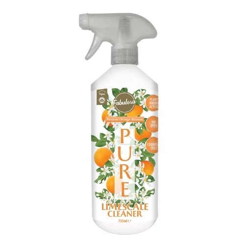Fabulosa Pure Limescale Cleaner Spray Mexican Orange Blossom 750ml Limescale Removers Fabulosa   
