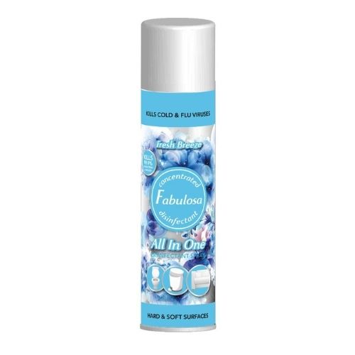 Fabulosa All-in-One Fresh Breeze Disinfectant Spray 400ml Fabulosa All-In-One Disinfectant Fabulosa   