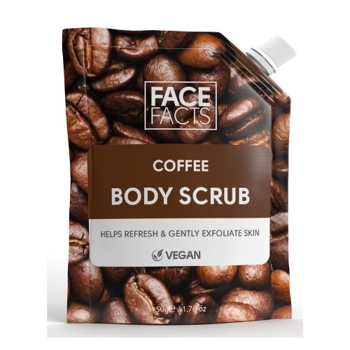 Face Facts Coffee Body Scrub 50g Face Wash & Scrubs face facts   