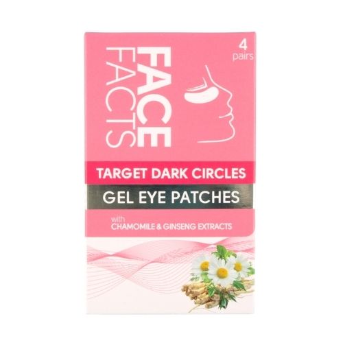 Face Facts Dark Circles Gel Eye Patches 4 Pack Skin Care face facts   
