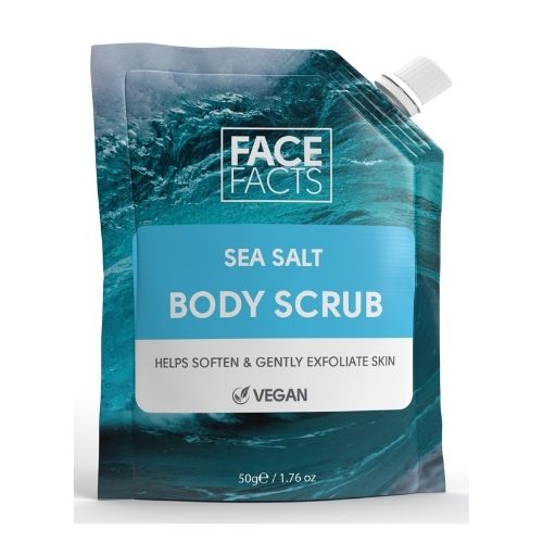 Face Facts Sea Salt Body Scrub 50g Face Wash & Scrubs face facts   