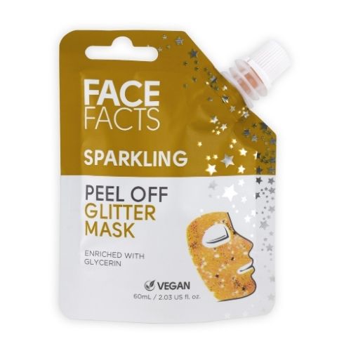 Face Facts Sparkling Peel Off Glitter Mask 60ml Face Masks face facts   