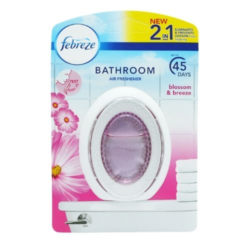 Febreze Bathroom 2in1 Bathroom Air Freshener Blossom & Breeze Air Fresheners & Re-fills Febreze   