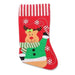 Christmas Felt Stocking Assorted Designs Christmas Stockings FabFinds Reindeer  