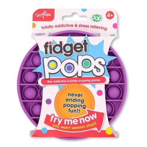 Fidget Pops Assorted Colours Games & Puzzles Toy Mania Purple  