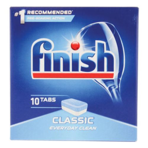 Finish Classic Everyday Clean Dishwasher Tablets 10 Pk Dishwasher Tablets & Rinse Aids Finish   