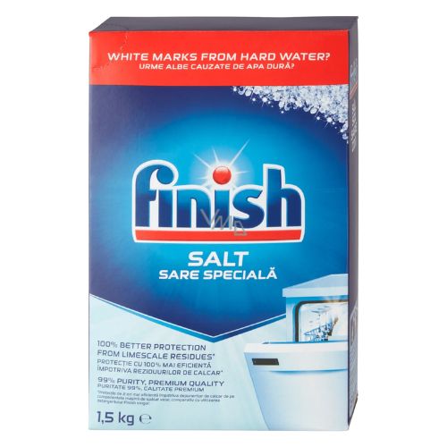 Finish Dishwasher Salt 2 kg Dishwasher Tablets & Rinse Aids Finish   