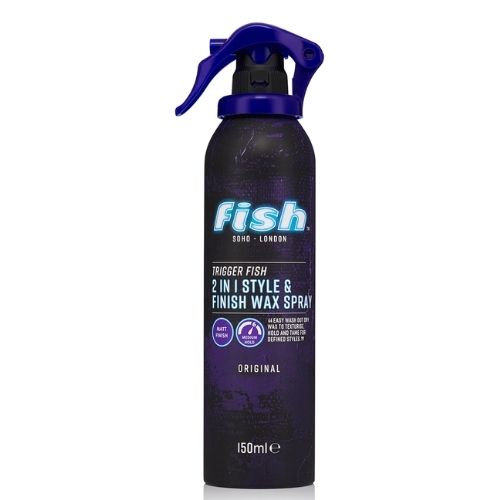 Fish Original Trigger Fish Style & Finish Wax Spray 150ml Hair Styling fish   