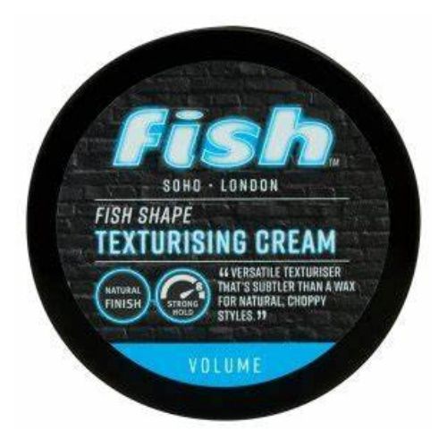 Fish Shape Original Texturising Volume Cream 100ml Hair Styling fish   