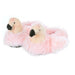 Kids Flamingo Pink Faux Fur Slippers UK 11-3 Slippers FabFinds   