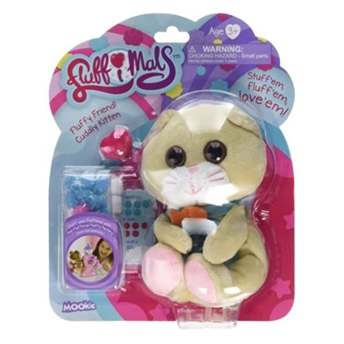 Fluffimals Cuddly Kitten Plush Toy Kids Zone FabFinds fluffimals-cuddly-kitten-plush-toy-kids-zone-fabfinds