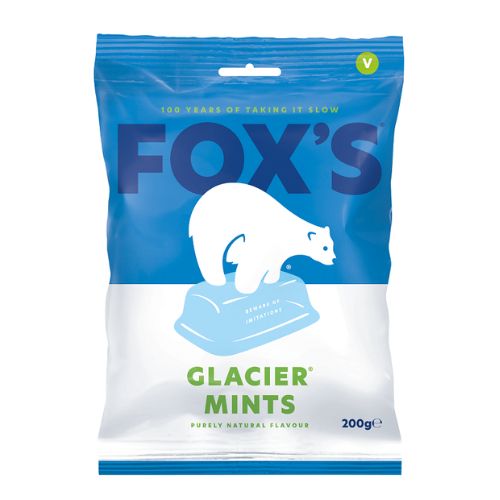 Fox's Glacier Mints Boiled Sweets 200g Sweets, Mints & Chewing Gum Fox's   