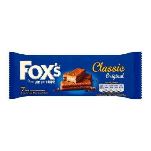 Fox's Classics Originals 7 Pack 179g Biscuits & Cereal Bars Fox's   