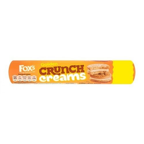 Fox's Golden Crunch Cream Biscuits 200g Biscuits & Cereal Bars Fox's   