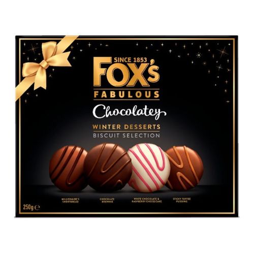 Fox's Fabulous Chocolatey Winter Desserts Biscuit Selection 250g Biscuits & Cereal Bars Fox's   