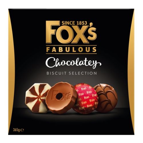 Fox's Fabulous Chocolatey Biscuit Selection 365g Biscuits & Cereal Bars Fox's   