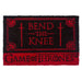 Game Of Thrones Bend The Knee Door Mat Home Decoration Pyramid international   