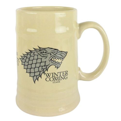 Game Of Thrones House Stark Ceramic Stein Mug 595ml Mugs Pyramid international   