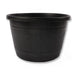 Garden Essentials Black Barrel Planter 12" Plant Pots & Planters Garden Essentials   