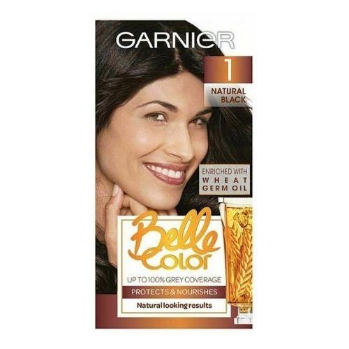 Garnier Belle Colour Permanent No.1 Natural Black Hair Dye garnier   