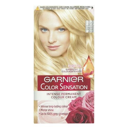 Garnier Colour Sensation 9.0 Luminous Very Light Blonde Hair Dye garnier   